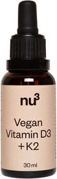 nu3 Premium Vitamin D3 + K2 Tropfen Vegan mit Flechten ohne Zusatzstoffe für Senioren – Bild 1 von 2