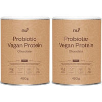 Produktbild von nu3 Probiotic Vegan Protein Mehrkomponenten Protein Pulver Schokolade zuckerfrei