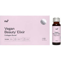Produktbild von nu3 Vegan Beauty Elixir Collagen Boost Beauty-Kollagen-Kombi Ampullen vegan