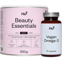 Produktbild von nu3 Vegan Body Love Set mit Zink, Biotin und Selen in Kapseln