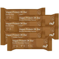 Produktbild von nu3 Vegan Protein 3K Bar Double Chocolate Vegan Proteinriegel Schokolade