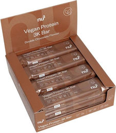 nu3 Vegan Protein 3K Bar Double Chocolate Vegan Proteinriegel Schokolade – Bild 1 von 1