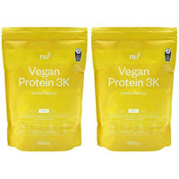 Produktbild von nu3 Vegan Protein 3K Mehrkomponenten Protein Pulver Vanille zuckerfrei