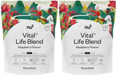 nu3 Vital Life Blend Beauty-Kollagen-Kombi Rind Pulver zuckerfrei ohne Zusatzstoffe für Sportler – Bild 1 von 3