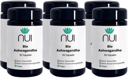 NUI Bio-Ashwagandha Kapseln – Bild 1 von 2