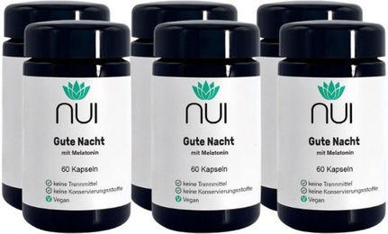 NUI Gute Nacht Melatonin Kapseln 360 Stück – Bild 1 von 2