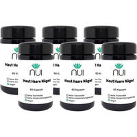 Produktbild von NUI Haut-Haare-Nägel Kapseln mit Zink, Biotin und Selen 360 Stück