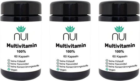 NUI Multivitamin Kapseln 180 Stück – Bild 1 von 2
