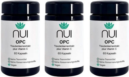 NUI OPC Traubenkernextrakt Kapseln 180 Stück – Bild 1 von 2
