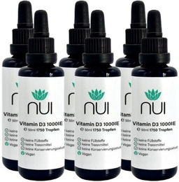 NUI Vitamin D3 Tropfen 1000 IE vegan 300 ml – Bild 1 von 2
