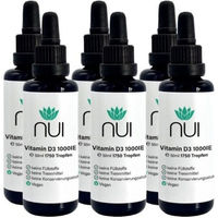 Produktbild von NUI Vitamin D3 Tropfen 1000 IE vegan 300 ml