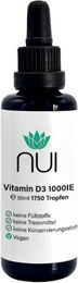 NUI Vitamin D3 Tropfen 1000 IE vegan – Bild 1 von 2
