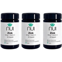 Produktbild von NUI Zink plus Vitamin C Kapseln 180 Stück