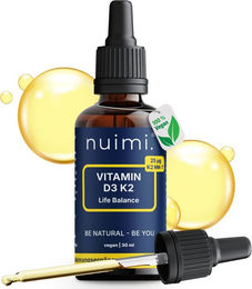 nuimi Vitamin D3 K2 Tropfen 1000 IE vegan für Erwachsene – Bild 1 von 5