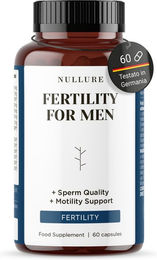 Nullure Fertilität Mann Kapseln für Männer vegan laktosefrei und glutenfrei 60 Stück – Bild 1 von 3