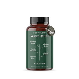 Nullure Vegan Multivitamin Kapseln mit Vitamin B12 sowie Vitamin D3 und K2, laktosefrei und glutenfrei – Bild 1 von 4
