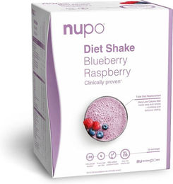 NUPO Diät Shake Blueberry Raspberry Glutenfrei Pulver 12 Portionen – Bild 1 von 1