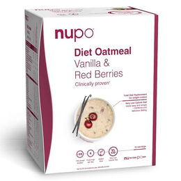 NUPO Diet Meal Replacement extreme Vanille-Beeren Mahlzeitersatz Pulver 12 Portionen GMO-frei – Bild 1 von 2