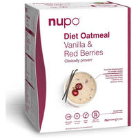 Produktbild von Nupo Diet Oatmeal Vanille Beeren zuckerfrei 12 Portionen