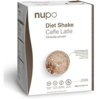 Produktbild von Nupo Diet Shake Caffe Latte Pulver zuckerfrei und glutenfrei 12 Portionen