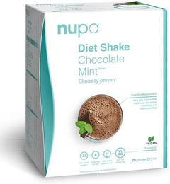 Nupo Diet Shake Chocolate Mint Vegan Zuckerfrei Pulver 10 Portionen – Bild 1 von 1