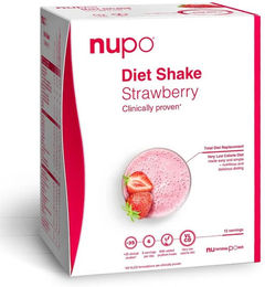 Nupo Diet Shake Erdbeere zuckerfrei Pulver 12 Portionen – Bild 1 von 1