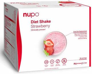 Nupo Diet Shake Pulver Erdbeere zuckerfrei 30 Portionen – Bild 1 von 1