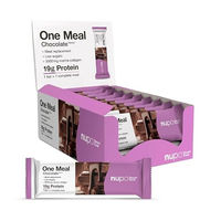 Produktbild von Nupo One Meal Bar Chocolate High Protein Mahlzeitenersatz Riegel mit Kollagen Low Sugar 15 x 60g