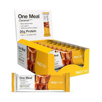 Produktbild von NUPO One Meal Bar Karamell High Protein Riegel Low Sugar 15 x 60g