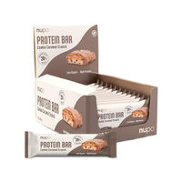 Produktbild von Nupo Proteinriegel Cookie Caramel Crunch Schokolade-Karamell glutenfrei zuckerarm ohne Zusatzstoffe 12er Pack