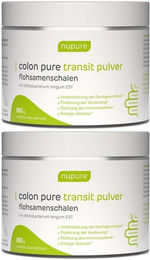 Nupure Colon Pure Transit Pulver mit Flohsamenschalen 360 g – Bild 1 von 1