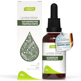 Nupure Proba Bitter Naturkräuter Tropfen mit Kräuter-Komplex, zuckerfrei, vegan, 50 ml – Bild 1 von 2