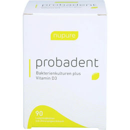 Nupure Probadent Probiotikum für die Mundflora Lemon Lutschtabletten 90 Stück für Erwachsene – Bild 1 von 2
