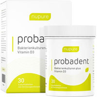 Produktbild von Nupure probadent Probiotikum für die Mundflora Lutschtabletten Zitrone