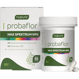 Nupure Probaflor Max Spektrum N95 Kapseln für Erwachsene 80 Stück – Bild 1 von 1