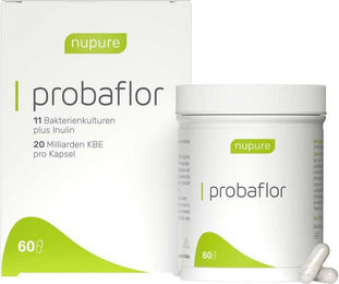 Nupure probaflor Probiotikum magensaftresistente Kapseln 60 Stück – Bild 1 von 1