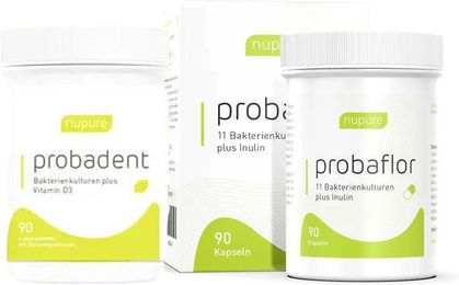 Nupure Probaflor und Probadent Lutschtabletten vegetarisch für Erwachsene 120 Stück – Bild 1 von 1