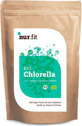 nur.fit BIO Chlorella Pulver 500 g – Bild 1 von 2