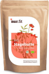 nur.fit Bio Hagebutten Pulver ohne Zusatzstoffe – Bild 1 von 2