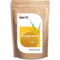 Produktbild von nur.fit BIO Hanfprotein Pulver vegan glutenfrei und laktosefrei