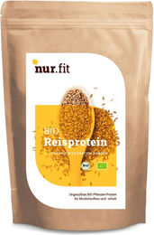 nur.fit BIO Reisprotein Pulver Neutral 500 g – Bild 1 von 2