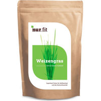 Produktbild von nur.fit Weizengras Pulver glutenfrei 1000 g