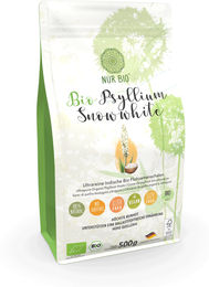 NurBio Flohsamenschalen Bio Pulver glutenfrei 500 g – Bild 1 von 1
