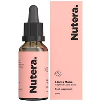 Produktbild von Nutera Löwenmähne Flüssigextrakt mit Beta-Glucan vegan und glutenfrei