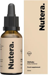 Nutera Shiitake Lentinula edodes Flüssigextrakt 20:1 mit 40 % Beta-Glucan vegan und glutenfrei – Bild 1 von 1