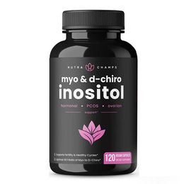 Nutra Champs Myo & D-Chiro Inositol Kapseln für Frauen 120 Stück – Bild 1 von 4