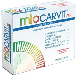 NUTRALBIOFARMA MIOCARVIT PLUS Pulver glutenfrei und laktosefrei 20 Beutel – Bild 1 von 1