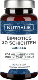 Nutralie Biprotics Komplex mit 30 Bakterienstämmen 60 Kapseln – Bild 1 von 4