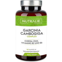 Produktbild von Nutralie Garcinia Cambogia 60% HCA Kapseln vegan 90 Stück