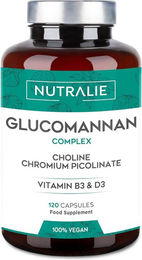 Nutralie Glucomannan Konjak Kapseln vegan 120 Stück – Bild 1 von 3